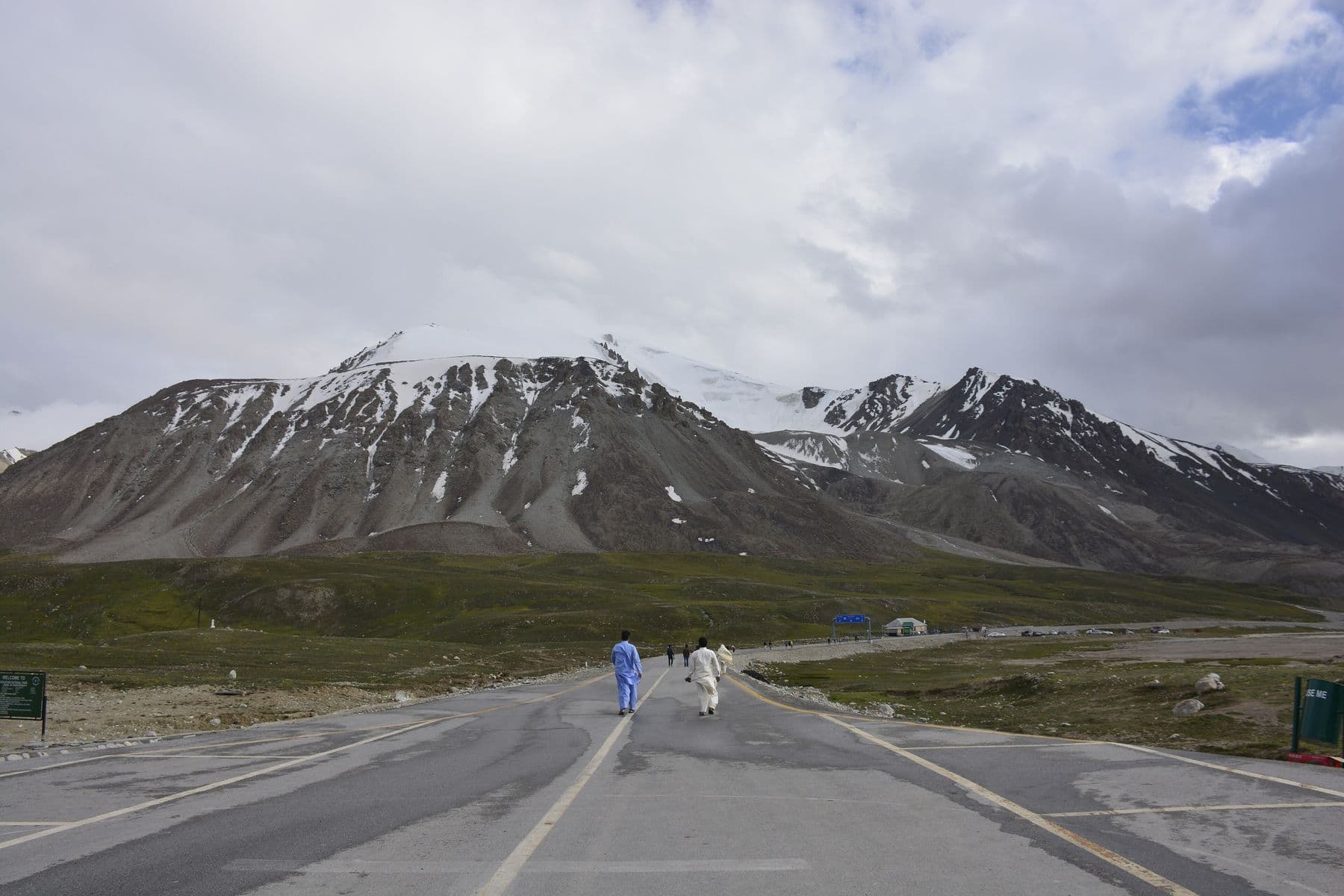 Khunjerab Pass — Where the highway runs out of Pakistan.