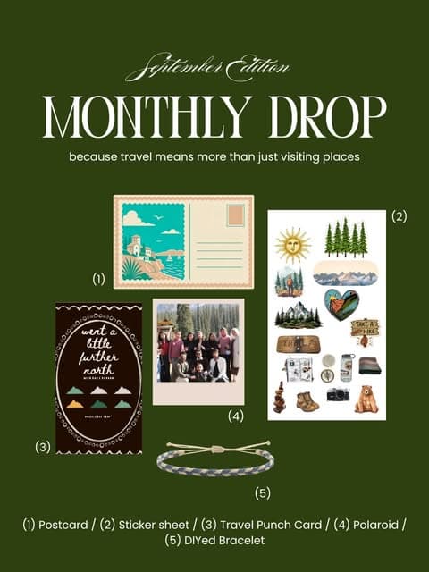 Monthly Drop · September Edition